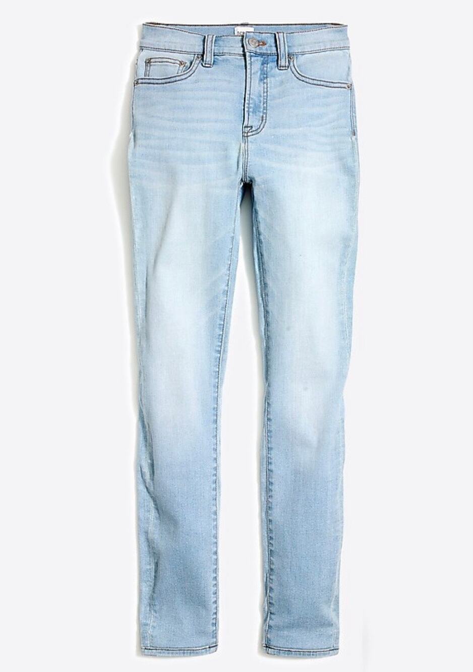 J. Crew Mercantile Light Wash Skinny Denim Blue Jeans Size 27